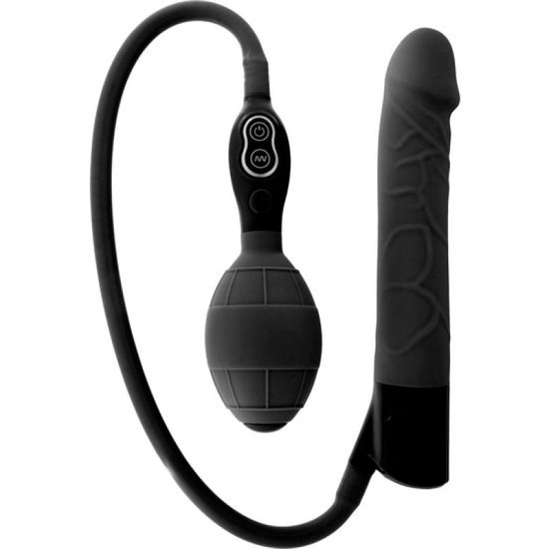 Sevencreations vibrador hinchable negro