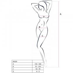 Passion woman bs020 bodystocking negro talla unica