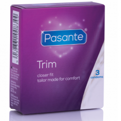 Pasante preservativos trim más delgado 3 unidades