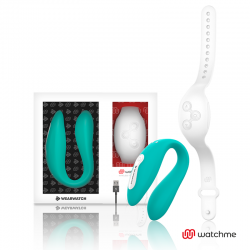 Wearwatch vibrador dual technology watchme agua marina / níveo