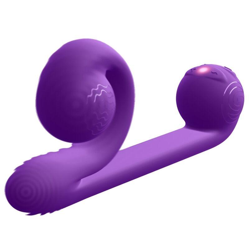 Snail vibe vibrador multiaccion lila