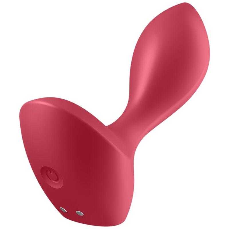 Satisfyer backdoor lover plug anal vibrador - rojo