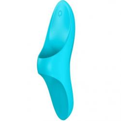 Satisfyer teaser dedal vibrador - azul light