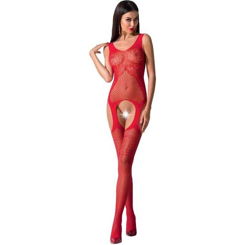 Passion woman bs061 bodystocking negro talla unica